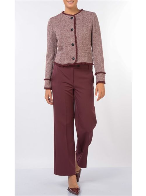 Giacca corta in stuoia EMME MARELLA | SCACCO576/003